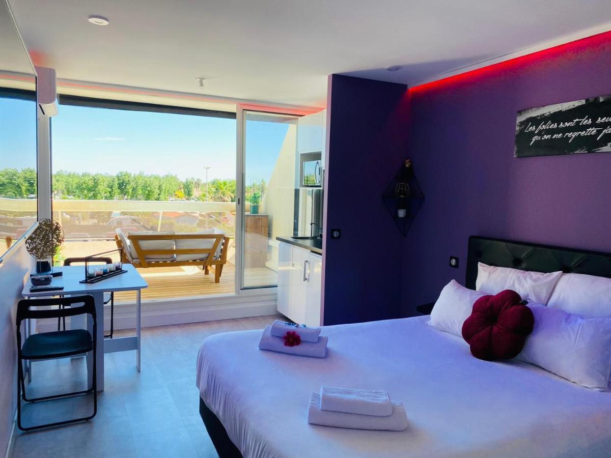 Studio Camp Naturiste Vue Mer, Le Gilyves Cocooning Agde Exterior photo